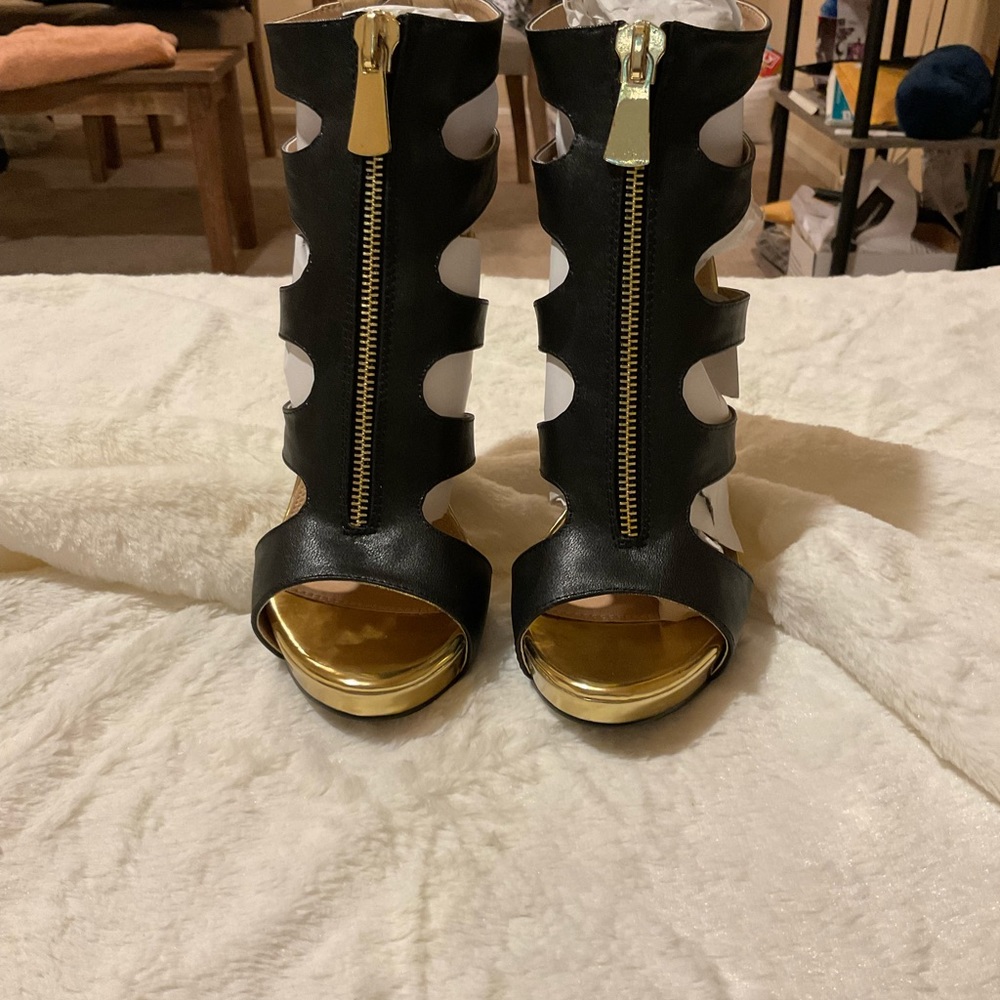 Black heels